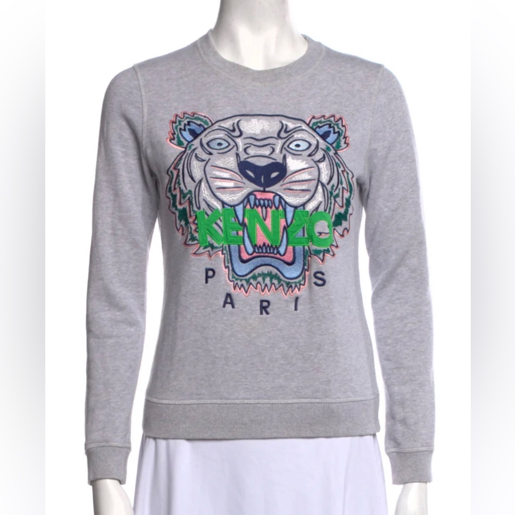 New Kenzo Sweatshirt Tiger
